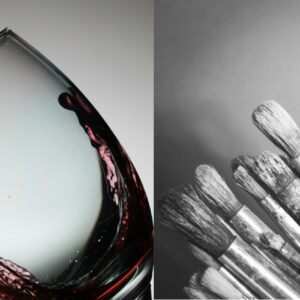 Malworkshop „Pinsel, Wein und Kreativität“
